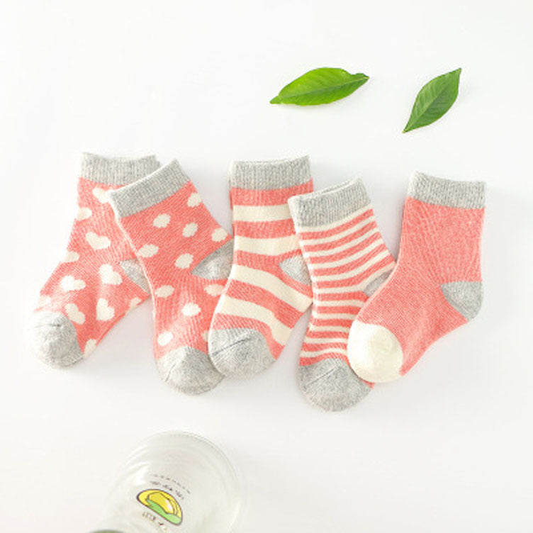 Cotton Tube Socks for Kids