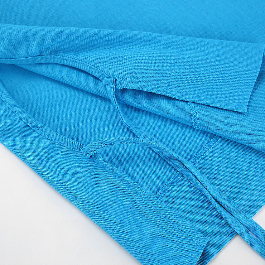 2023 Summer Cotton-Linen Women's Pajama Set
