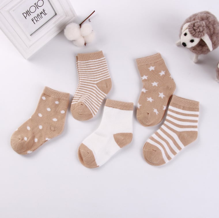 Korean Edition Cotton Baby Socks for Wholesale