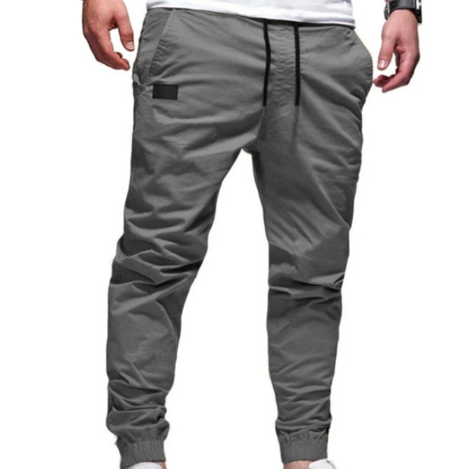 Men's Casual Cotton Work Pants for All Seasons
