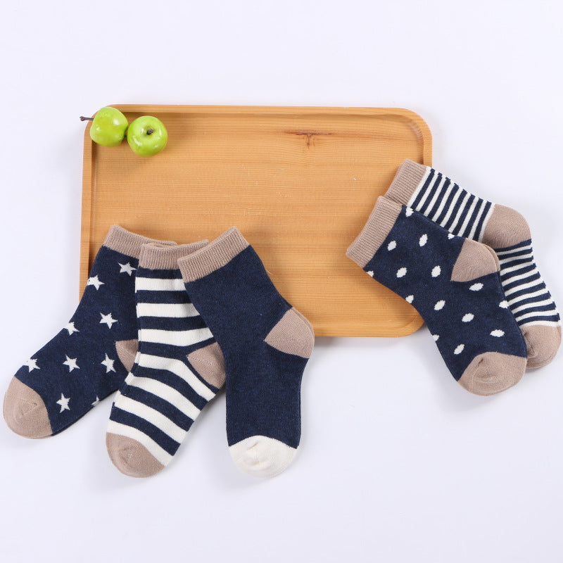 Cotton Tube Socks for Kids