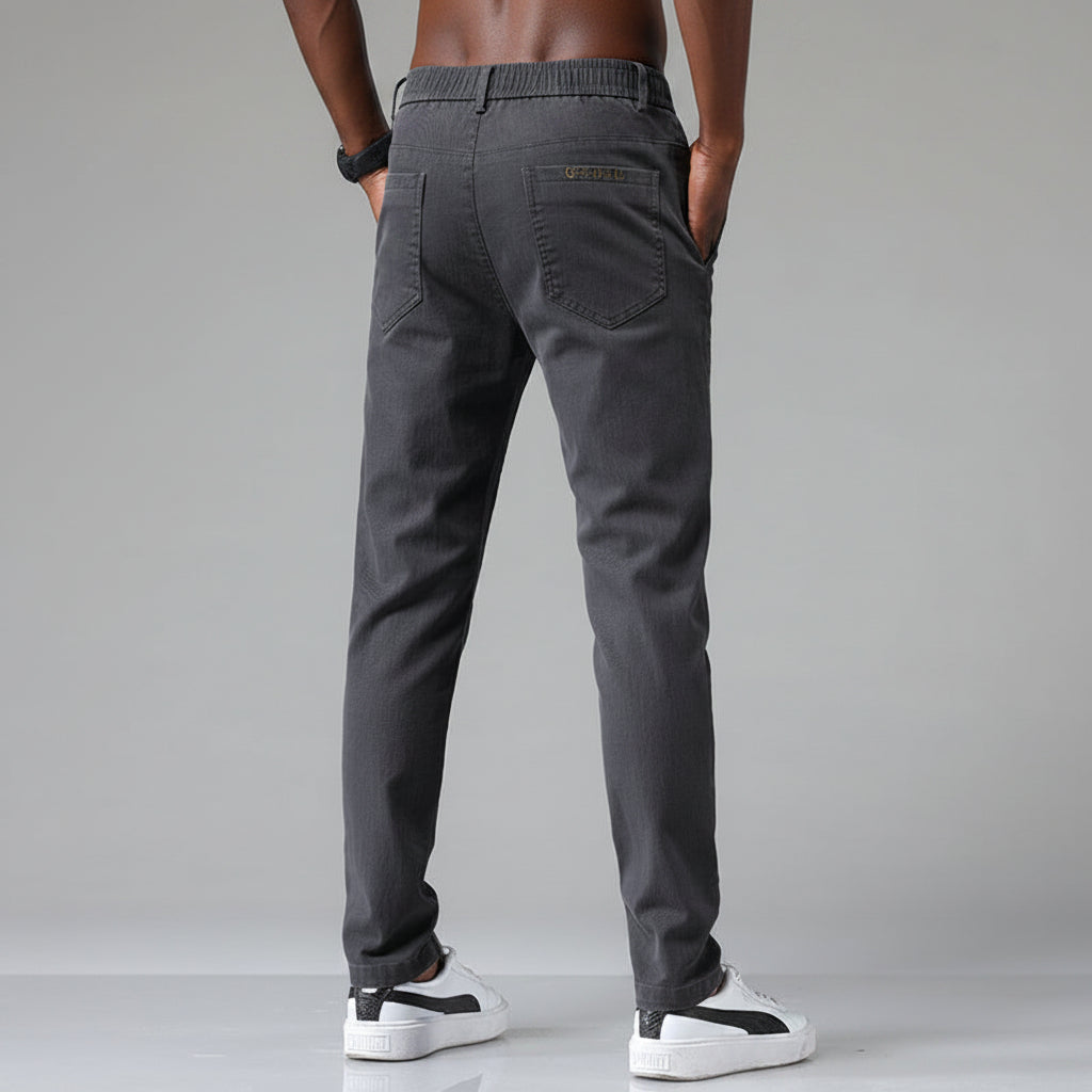 Men's Casual Loose Fit Straight Leg Jeans