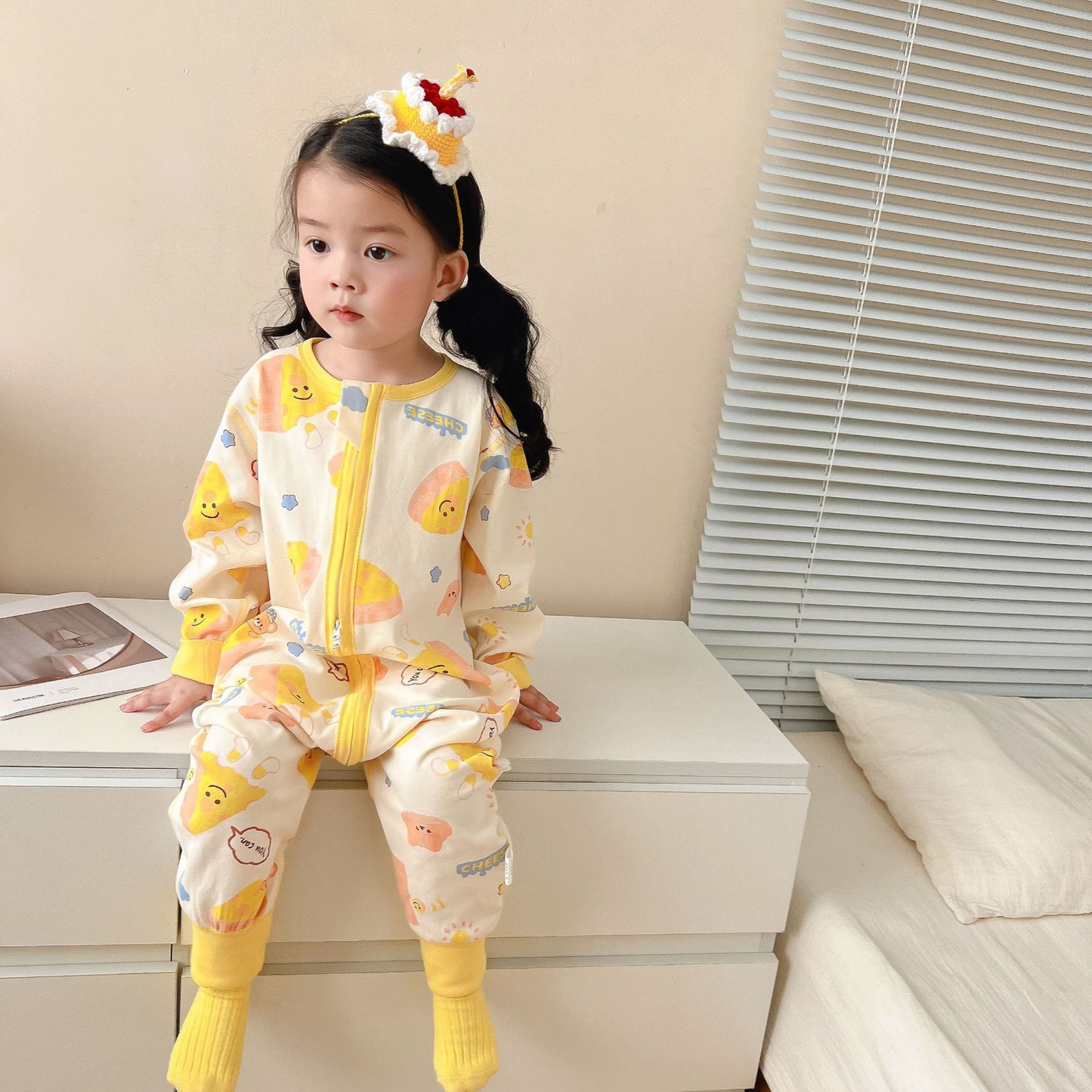 New Double-Layer Baby Sleeping Bag for Kids (All Cotton)