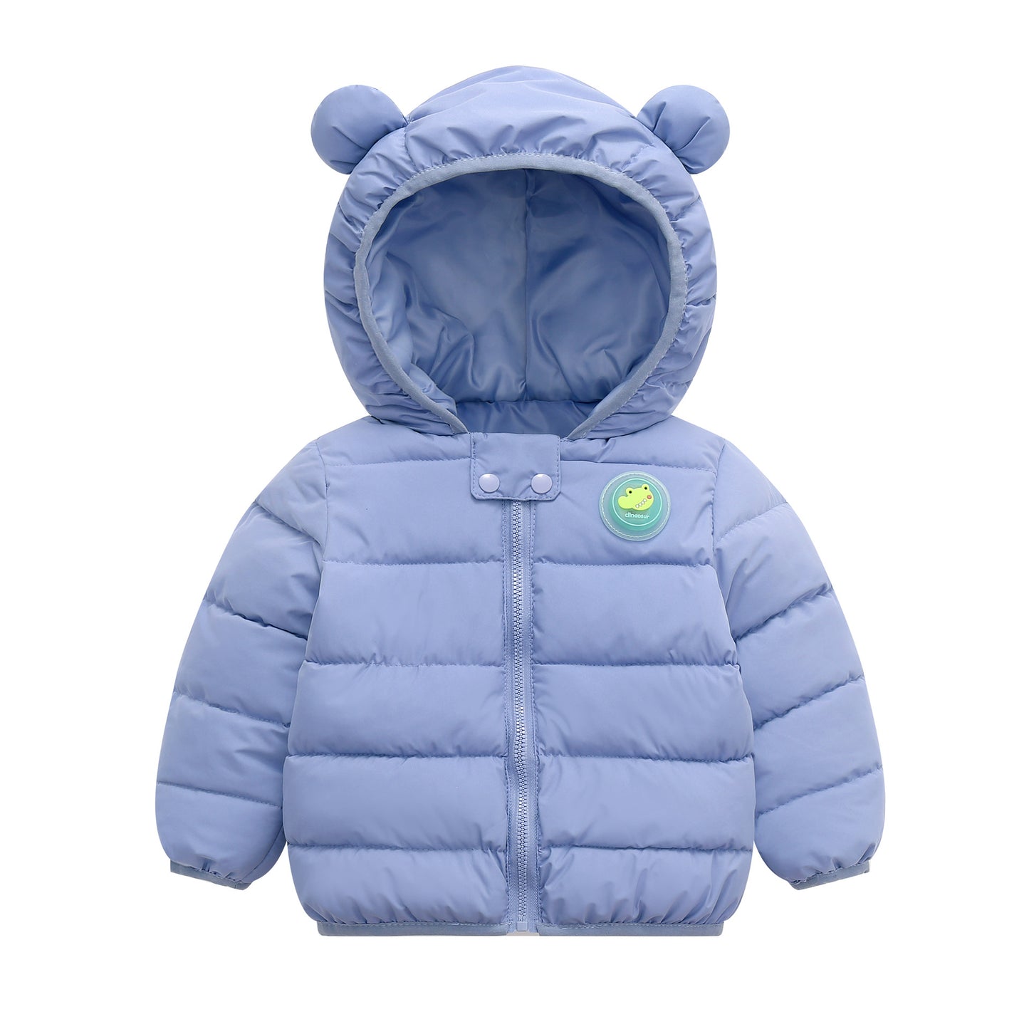Thickened Cotton Padded Jacket for Kids' Warmth
