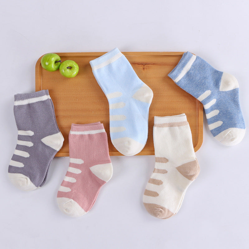 Cotton Tube Socks for Kids