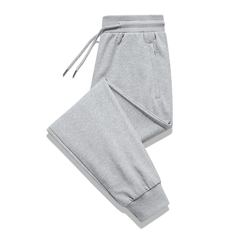 Men's 100% Cotton Loose Leg Casual Sweat Pants