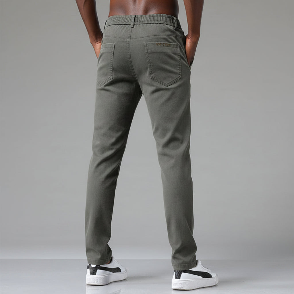Men's Casual Loose Fit Straight Leg Jeans