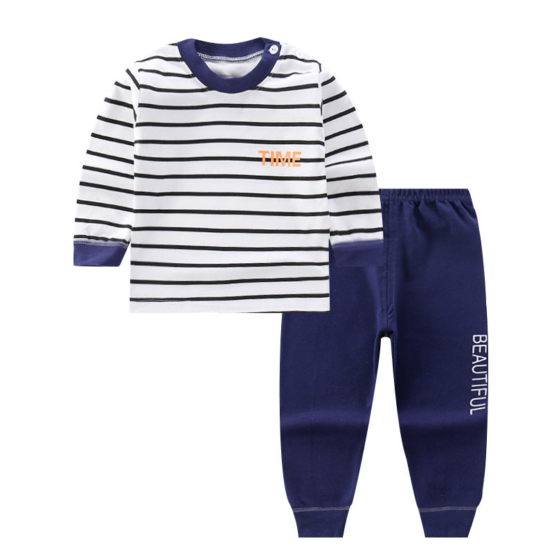 Kids' Cotton Fall Pajama Set for Toddlers and Infants