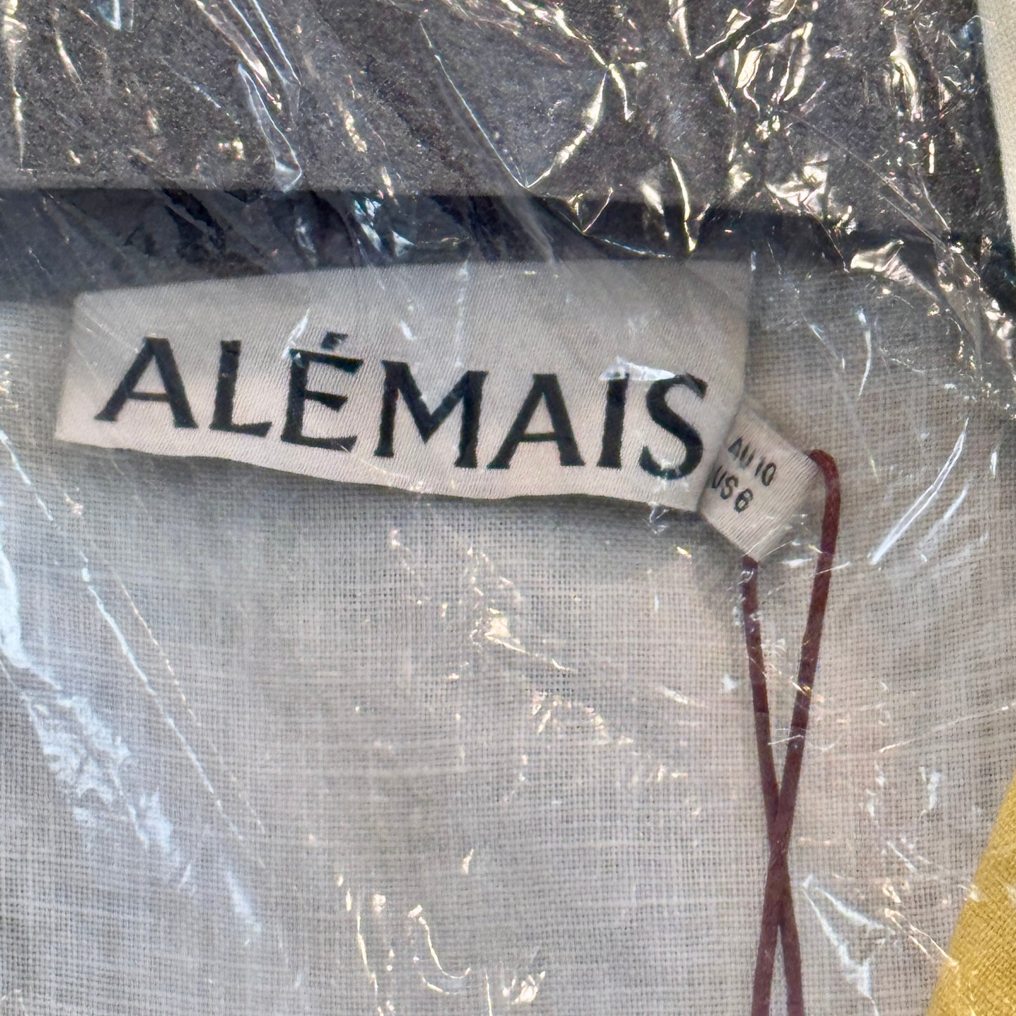 Alemais Elixir Shirt Women’s Multicolor Euro Flax Linen Top Button Down