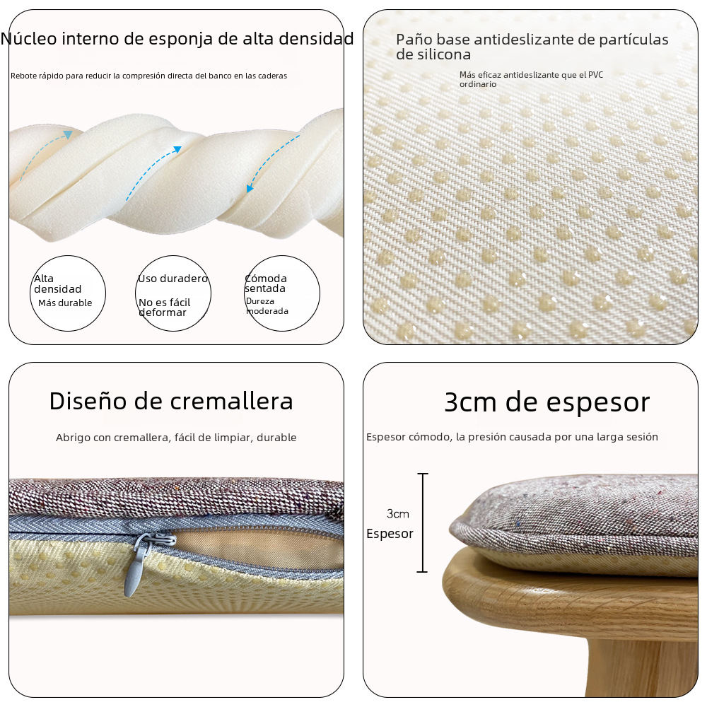 Breathable Summer Linen Cushion for Home Seating