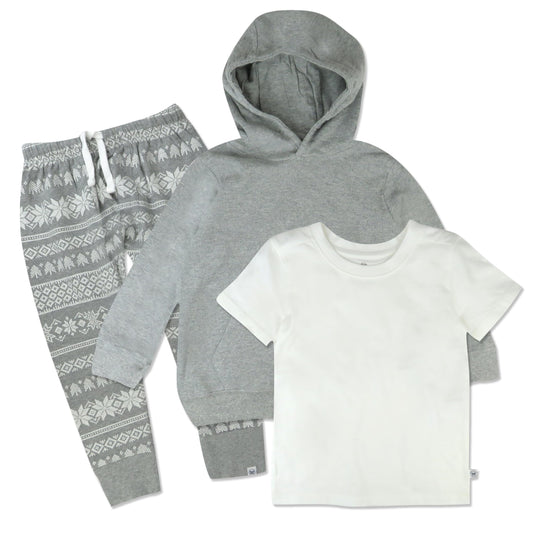 100% Organic Cotton Baby and Toddler Boys Sets