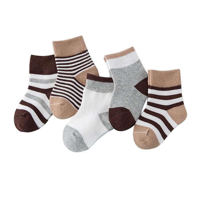 Children's Winter Cotton Striped Socks