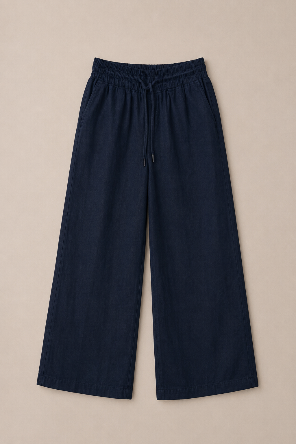 The Riviera Linen Pant – Navy │ Petite