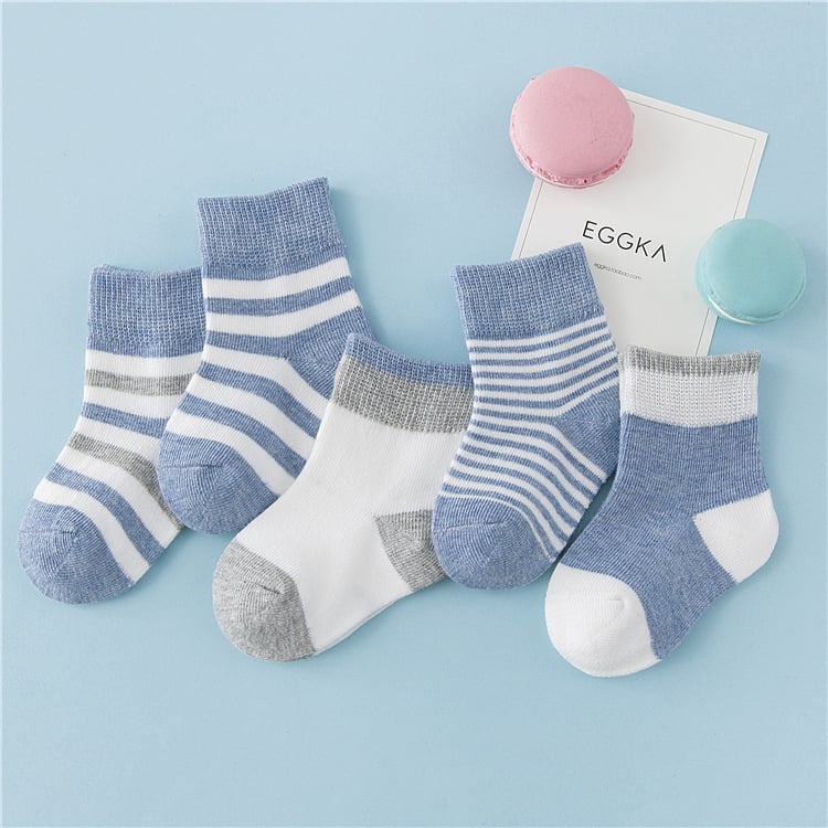 Children's Winter Cotton Striped Socks