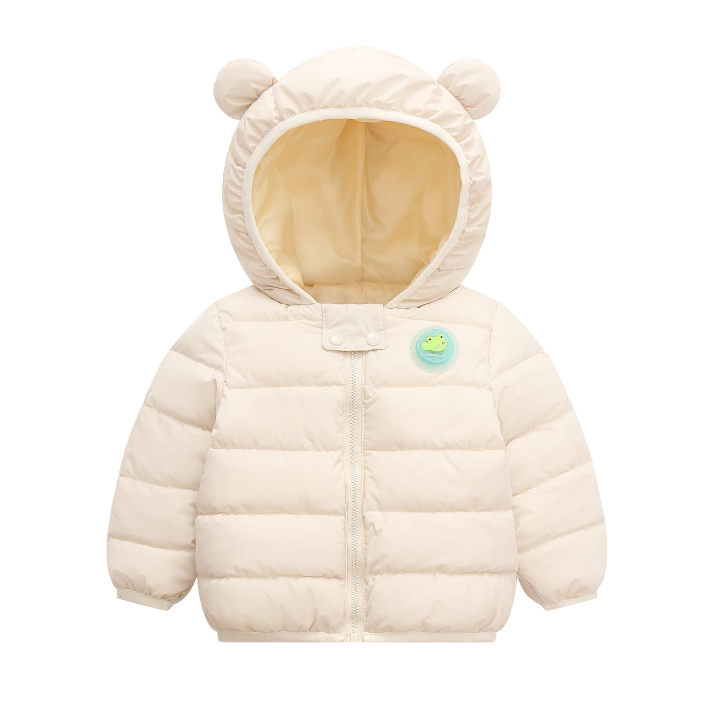 Thickened Cotton Padded Jacket for Kids' Warmth