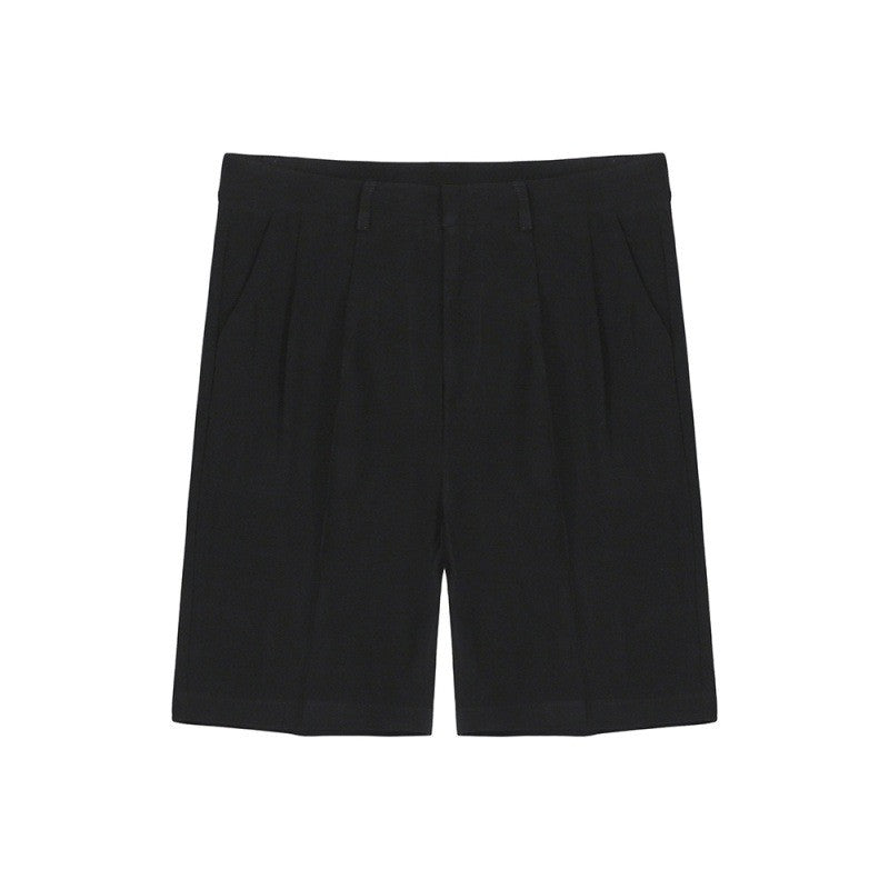 Men's Loose Cotton Linen Suit Shorts Trousers