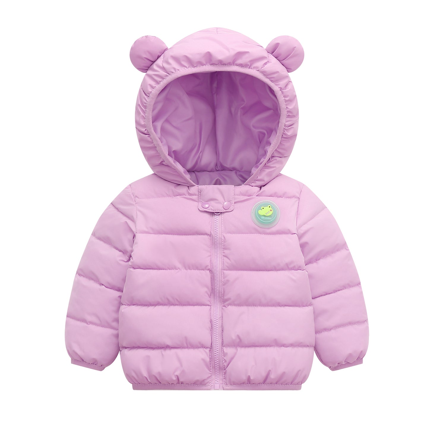 Thickened Cotton Padded Jacket for Kids' Warmth