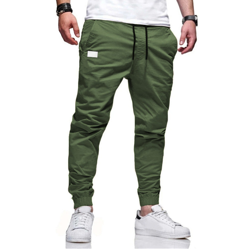 Men's Casual Cotton Work Pants for All Seasons