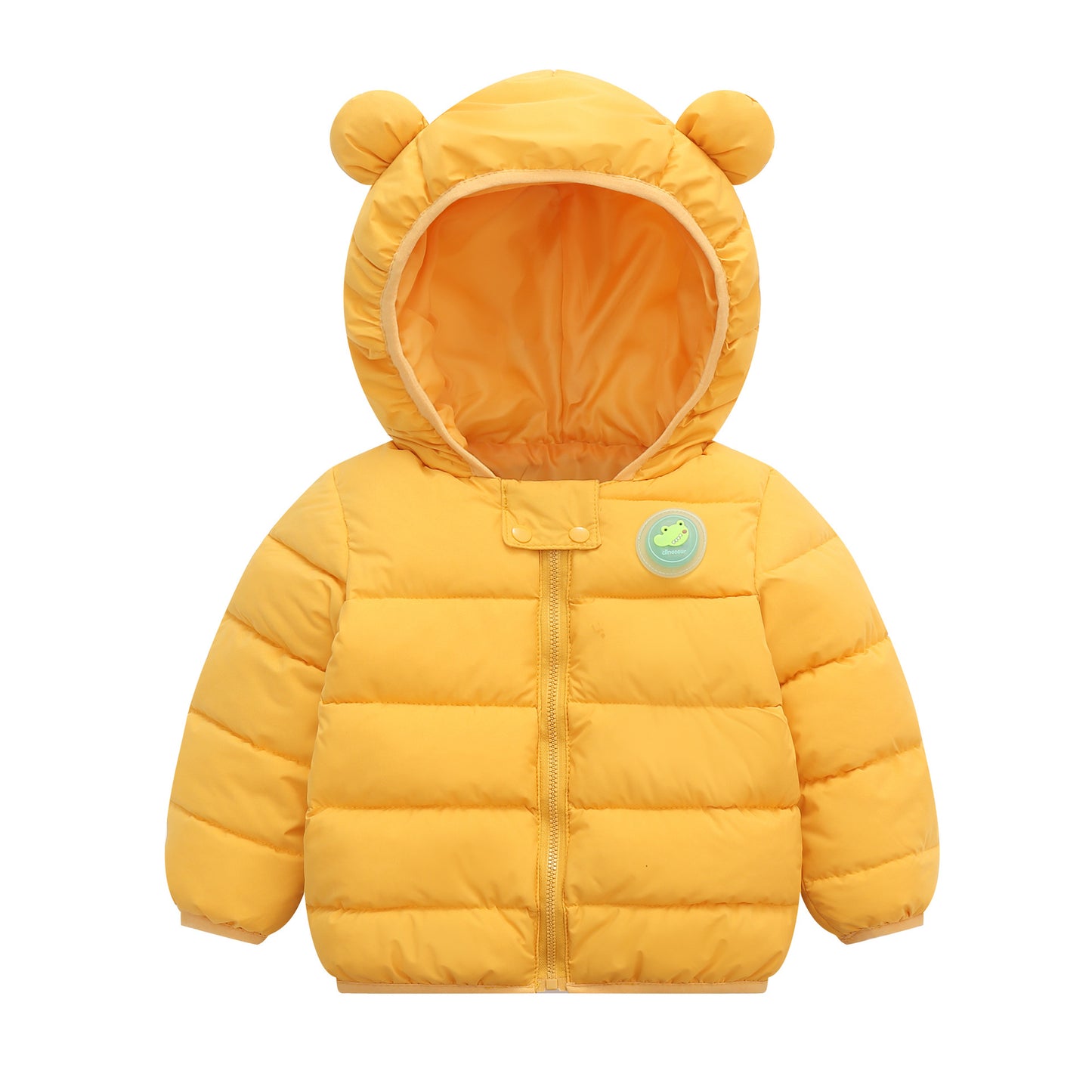 Thickened Cotton Padded Jacket for Kids' Warmth