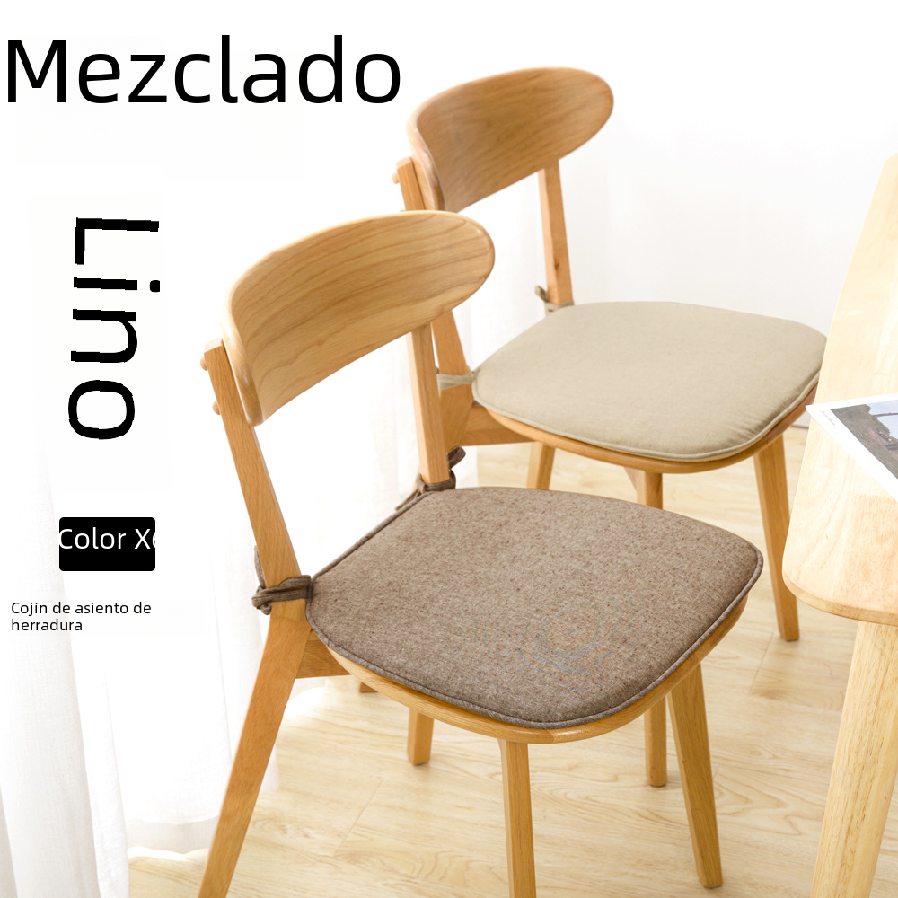 Breathable Summer Linen Cushion for Home Seating