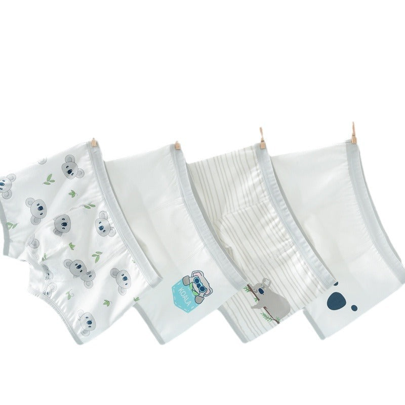 Cozy 100% Cotton Kids' Boxers for Cool Weather