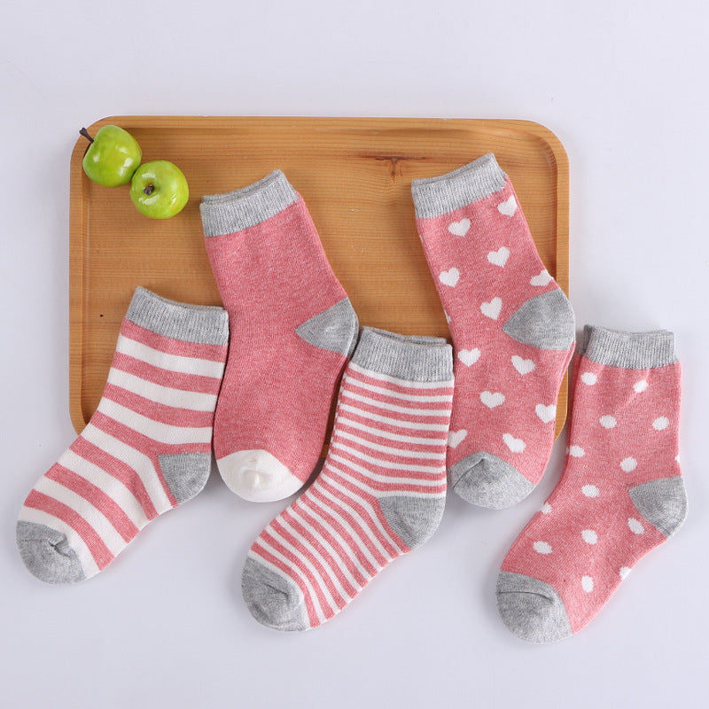 Cotton Tube Socks for Kids