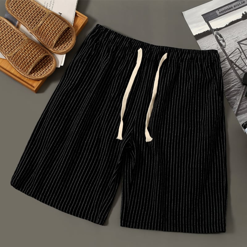 Men's Casual Cotton Linen Shorts