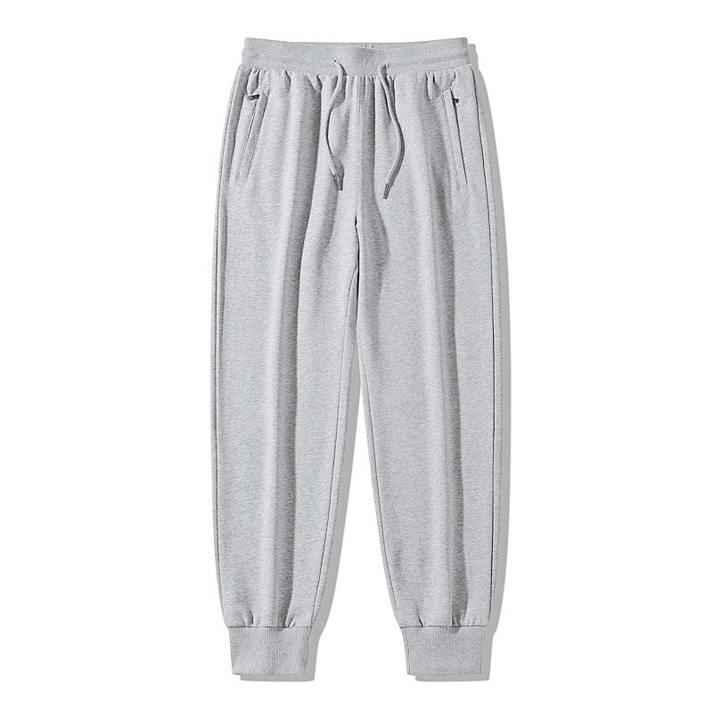 Men's 100% Cotton Loose Leg Casual Sweat Pants