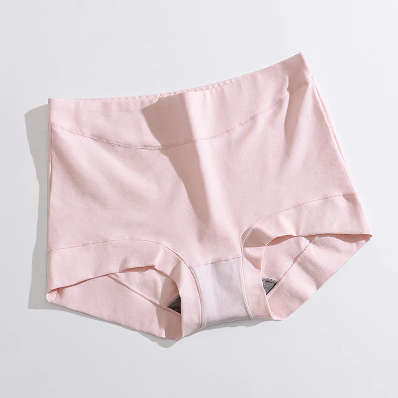 Cotton High Waist panties soft Women's Underwear Plus size Boxer Panties Girls Safety Briefs Antibacterial Lingerie Comfort Unde
