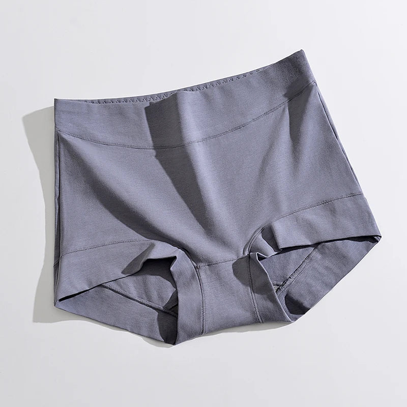 Cotton High Waist panties soft Women's Underwear Plus size Boxer Panties Girls Safety Briefs Antibacterial Lingerie Comfort Unde