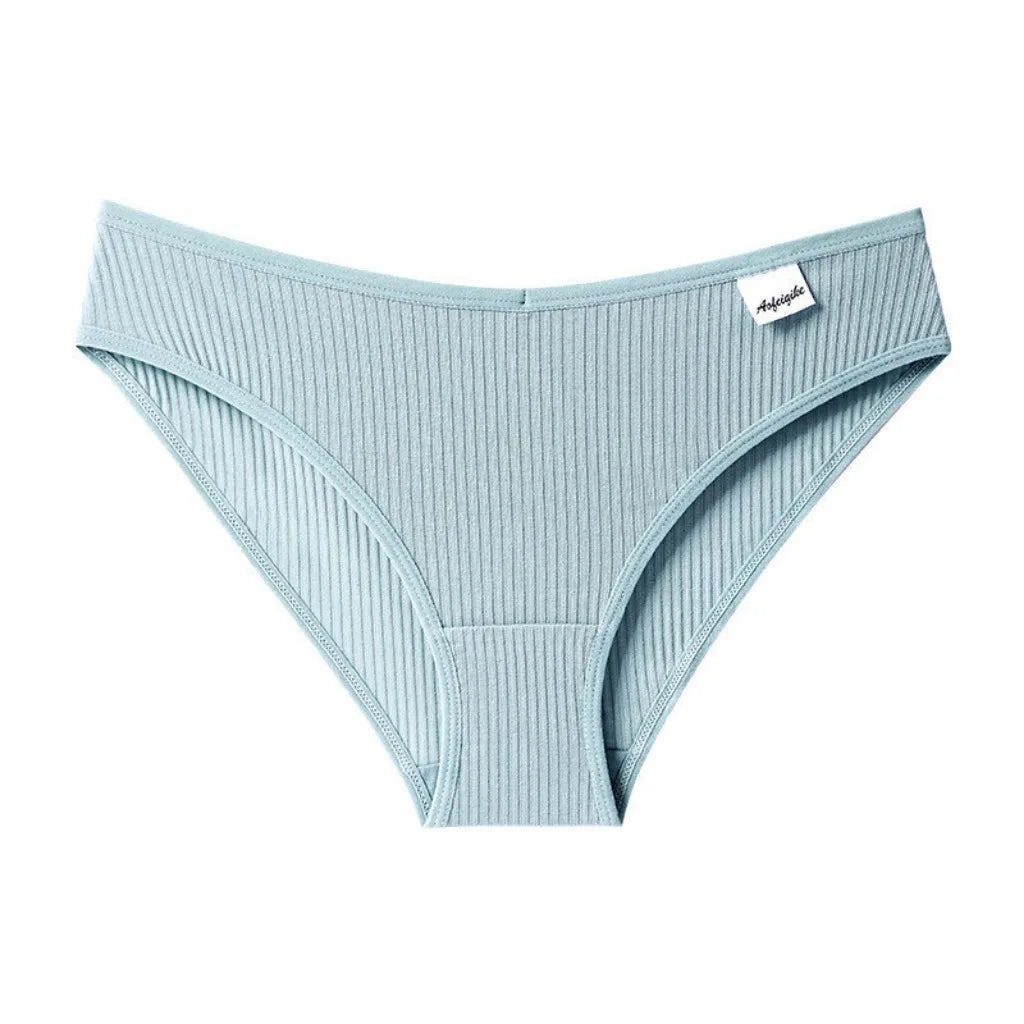4 Cotton Underwear for Woman Antibacterial Seamless Panty Comfortable Breathable Deep V Plus Size Panties S-XXL