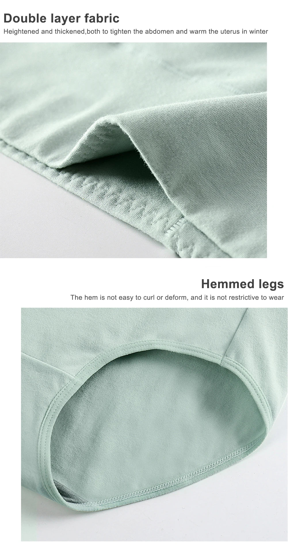 5 Pack Women's Cotton High Waisted Underwear - Tummy Control & Butt Lift, Graphene Antibacterial, Breathable Comfort, No Ride Up