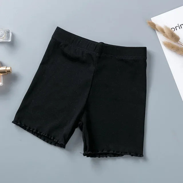 Cotton Girls Short Safety Pants Top Quality Cute Kids Shorts Underwear Children Summer Girl Underpants for 2-12 Years Old