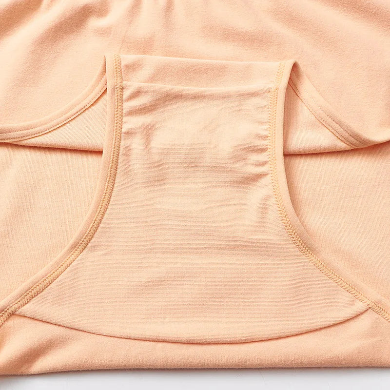 Cotton Panties for Women Briefs  Sexy Lingeries Plus Size 7XL Breathable High Waist Solid Color Lady's Underwears