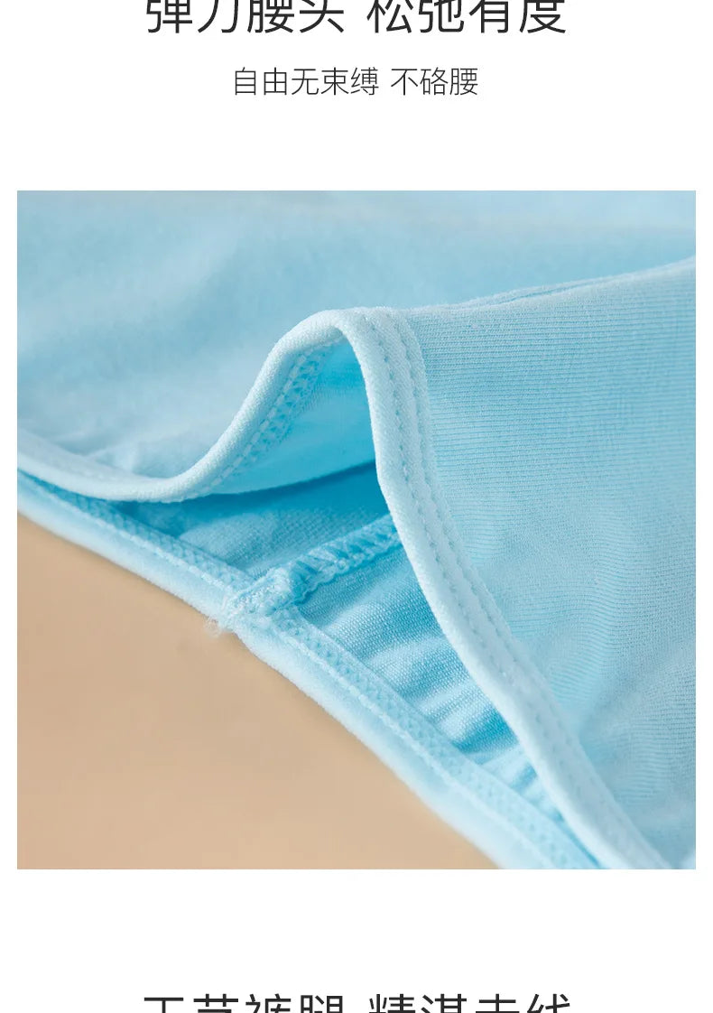 Women's Cotton Boyshort Underwear Mid-Rise Boxer Briefs Yoga Sports Soft Cotton Cozy Plain Solid Color Underpants for Daily Gym
