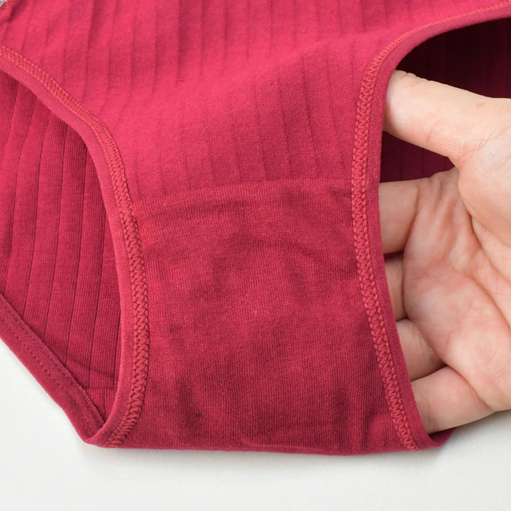 Pure Cotton Underwear Panties For Women Heart Briefs Female Triangle Underpants Woman Soft Panti Intimate sexy Lingerie Panty