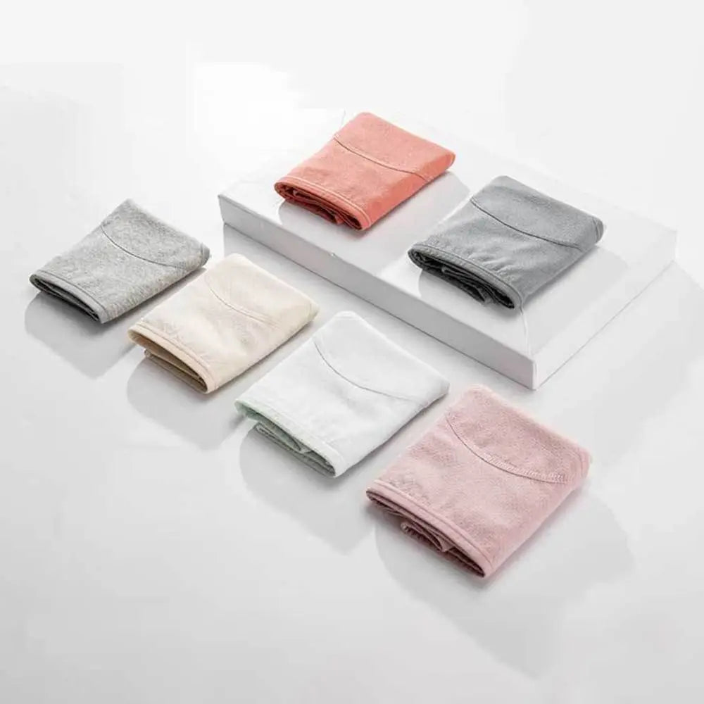 Cotton Menstrual Panties 3 Layer Waterproof Breathable Physiological Pants Antibacterial Middle Waist Leak Proof Underwear