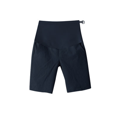 Summer Cotton Linen Loose Shorts for Pregnant Women