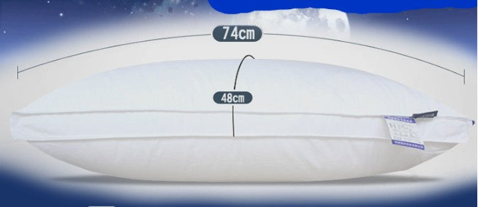 Luxury Cotton Hotel Pillow, Soft Neck Support Design