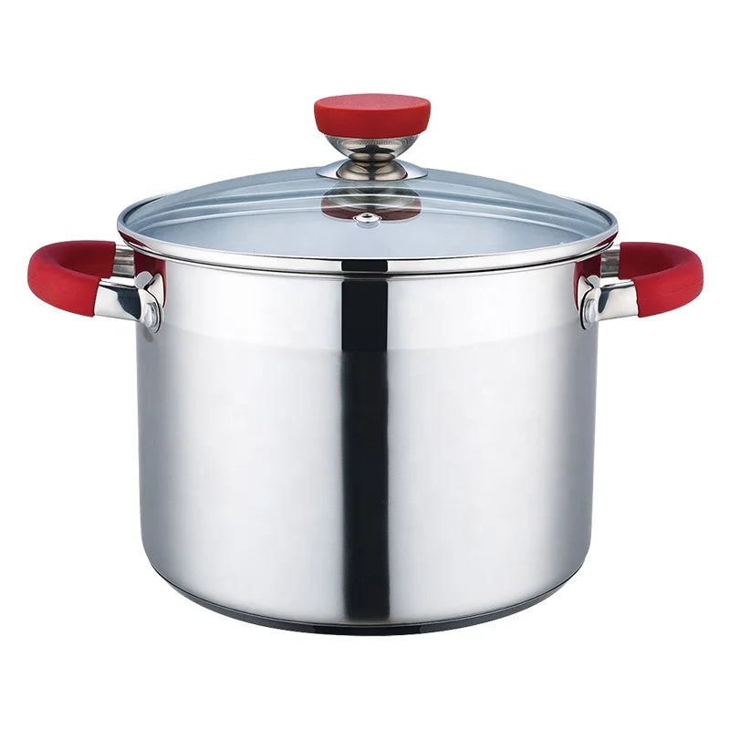 Wholesale Customization Multi-function Cookware Set Stainless Steel Stockpot With Colander Steamer