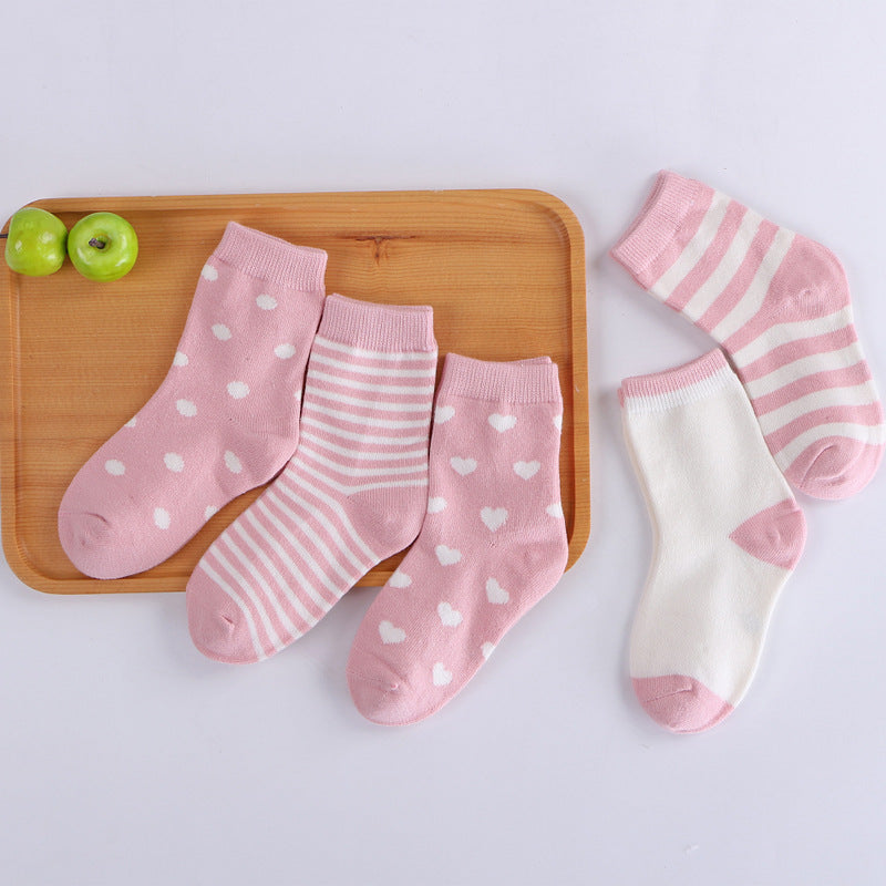 Cotton Tube Socks for Kids