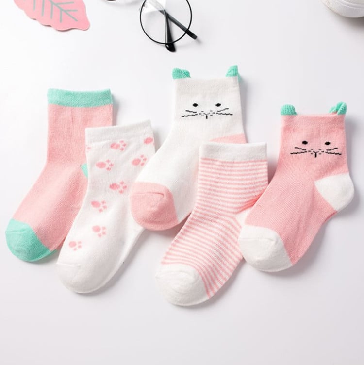 Korean Edition Cotton Baby Socks for Wholesale