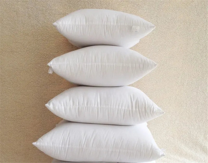 Cotton Feather Velvet Pillow