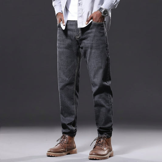 Men's Loose Fit Straight Leg Jeans