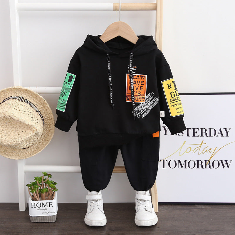 2020 Kids Cotton Hoodie & Pants Set for Spring/Fall