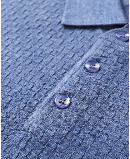 Prestige Long Sleeve Polo Shirt - 100% Cotton (One Piece)