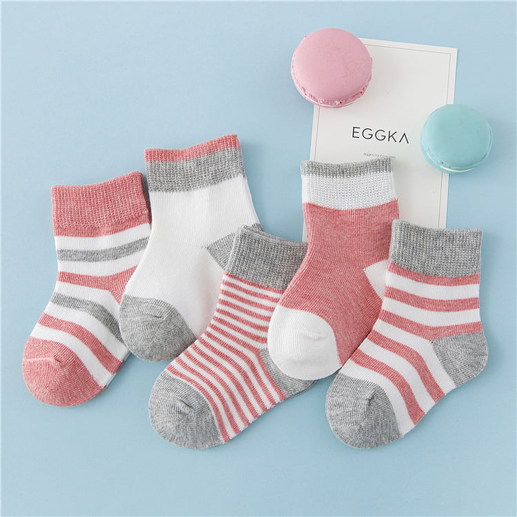 Children's Winter Cotton Striped Socks