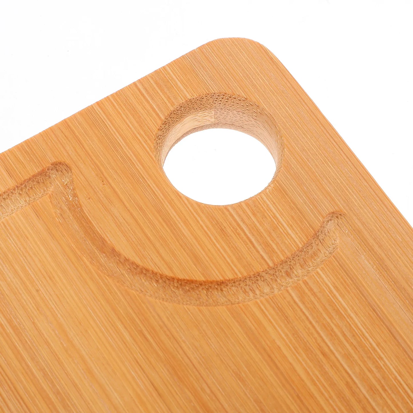 Large Bamboo Cutting Board Dual-Sided Smooth Surface Chopping Board for Kitchen Use with Juice Groove Vegetable Fruit Meat