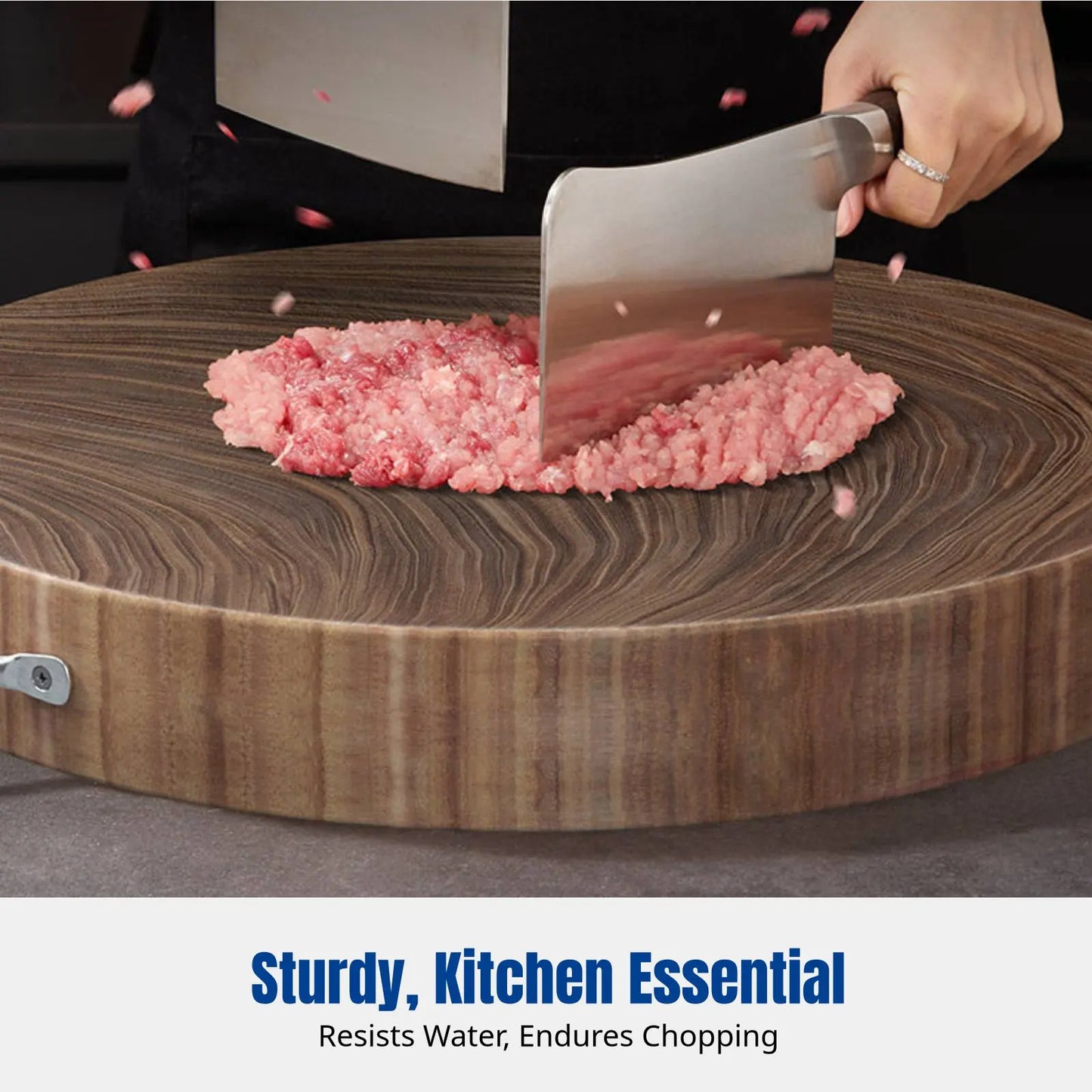 Ironwood Chopping Board, Durable Wood, Sturdy Kitchen Cutting Board, For Home