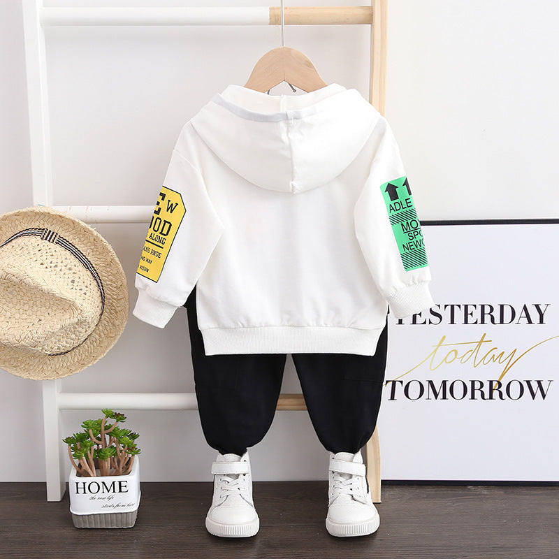2020 Kids Cotton Hoodie & Pants Set for Spring/Fall